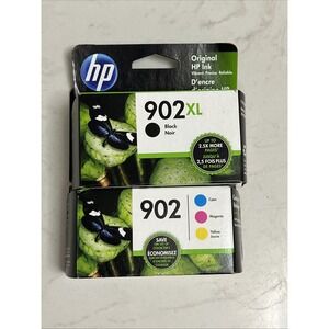 HP 902XL Black 902 Color Combo T0A39AN T6M14AN & T0A38AN - Exp. 2022